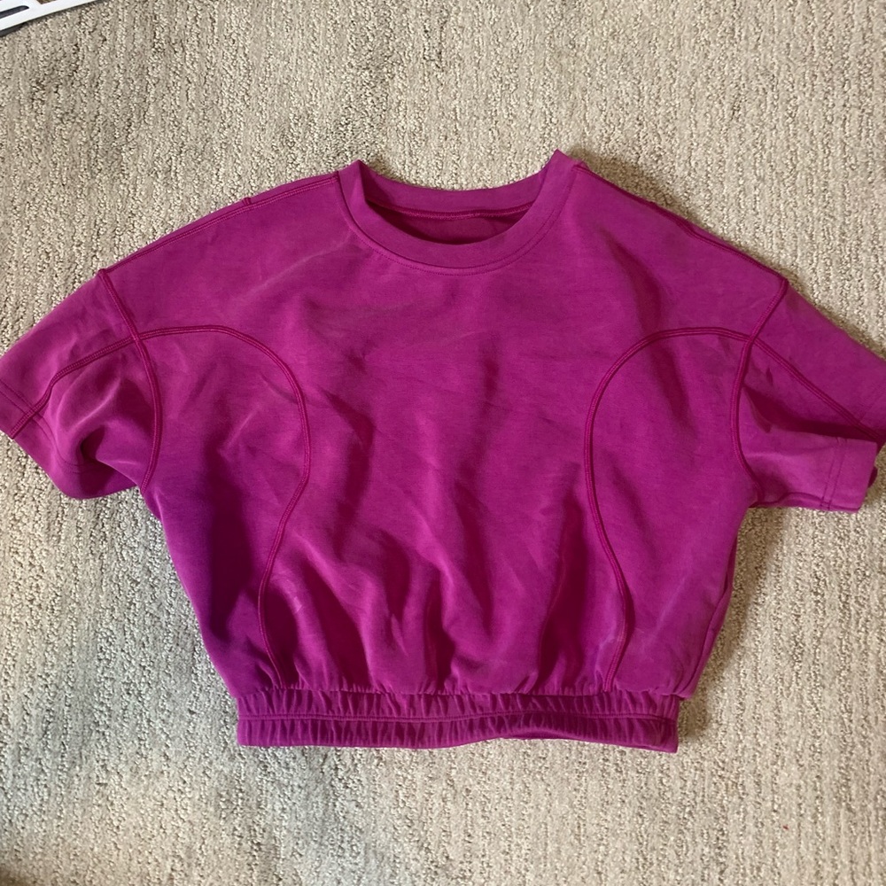 Lulu hot pink top